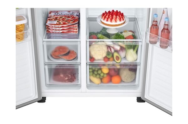 LG SIDE BY SIDE INVERTER REFRIGERATOR Model GRFB587PQAM - Image 4