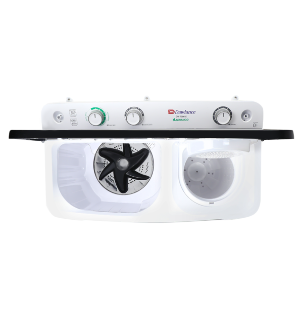 DAWLANCE 10.5KG TWIN TUB SEMI AUTOMATIC WASHING MACHINE Model DW-7500C - Image 5